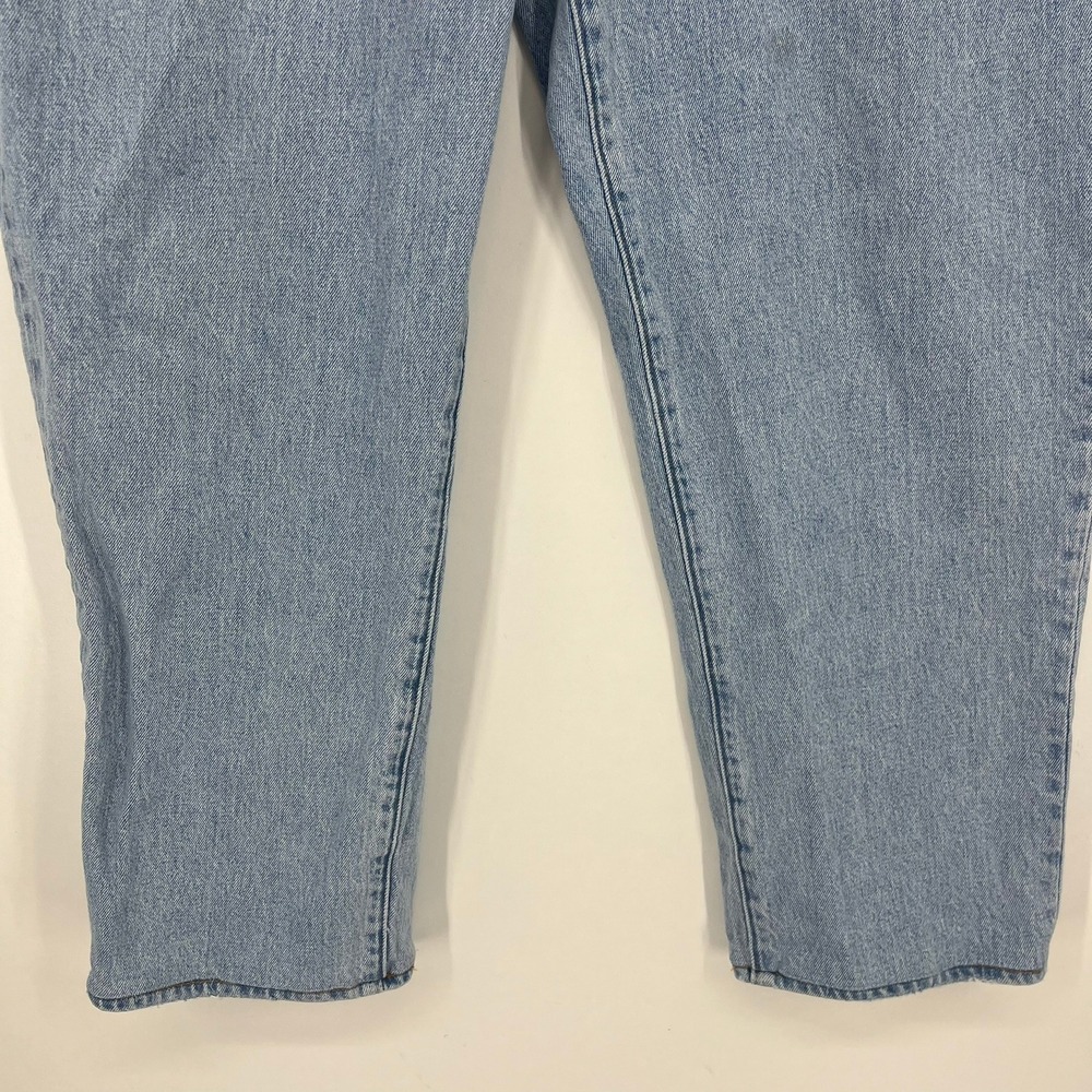 Abercrombie & Fitch Mens Athletic Loose Vintage Stretch Light Wash Jeans 33 - Picture 10 of 14